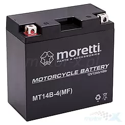 Akumulator żelowy Moretti Parts MT14B-4 12V 12Ah 150x70x145mm 235CCA