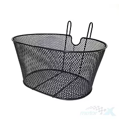 Kosz rowerowy, przedni, zawieszany, owalny, 38x28x19cm, HT-029/175020 (32443)