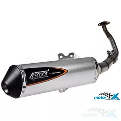 Wydech Tecnigas 4Scoot, Kymco Agility 125-150 / Agility City 125-150 / People S 125-150 (E)