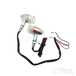 Kierunkowskazy LED, chrom, Almot L007-B