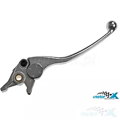 Dźwignia hamulca prawa, regulowana, polerowane aluminium, Cagiva / Kawasaki / Suzuki