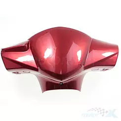 Osłona kierownicy przednia czerwony R1P Kymco Agility
