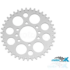 Zębatka tylna Supersprox Alu 520, srebrna, 39z (Suzuki LT 160-250 / LTZ 400)