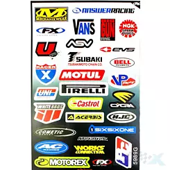 Naklejki duży zestaw stickerbomb 30x45cm XY3007