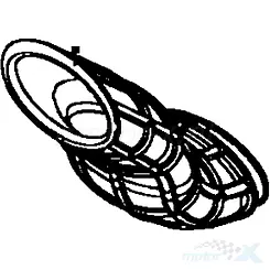Łącznik gumowy filtra powietrza, Kymco 17257-ALC1-E00