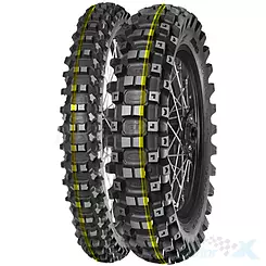 Opona motocyklowa offroad Mitas 120/90-18 TERRA FORCE-EX MH SUPER 65R (ŻÓŁTY PASEK) TT tył