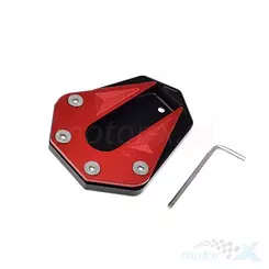 Poszerzenie stopy podstawy bocznej, czerwone, Leoshi, Benelli TRK 502 / 502X