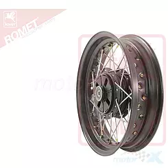 Felga tylna 3.00x13" hamulec bębnowy Romet C1 Via City / Trial City