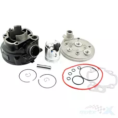 Cylinder kompletny z głowicą 47.00mm 70cc Minarelli AM6 / 1E40MB 50 2T LC