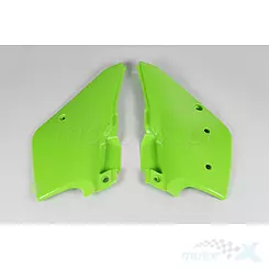 Osłony tylne górne komplet zielony UFO Plast Kawasaki KDX 200 95-