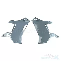 Osłony chłodnicy, szare, Racetech CVT7GR00024