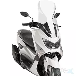 Szyba czołowa, transparentna, Puig 8121W V-Tech Touring, Yamaha N-Max