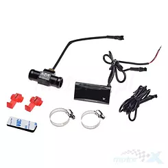 Elektroniczny wskaźnik temperatury płynu chłodniczego, na wąż 18mm, WM Motor AI2074