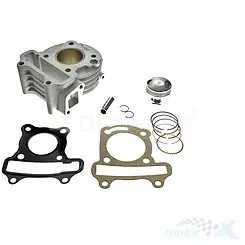 Cylinder kompletny 39.00mm 50cc, nicasil, Power Force, 139QMB/QMA (GY6 50) 4T