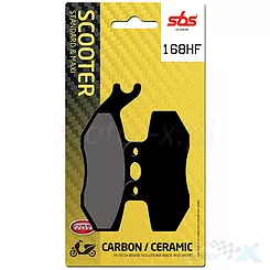 Klocki hamulcowe ceramiczne SBS Ceramic Street 168HF