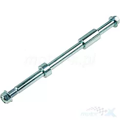 Oś M15x285mm koła tylnego komplet Romet RX 125 Street / RX 125 Tour