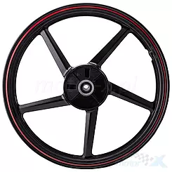 Felga tylna 18-1,85 z hamulcem tarczowym Barton Travel 125