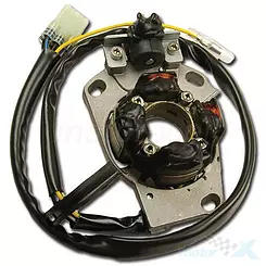 Stator iskrownik, stojan alternatora, alternator, ze światłami, Electrex ST4150L Yamaha YZ 125