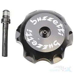 Korek wlewu paliwa, średnica 63mm, z odpowietrznikiem, czarny, Buzzetti 10225, Yamaha YZ / WR