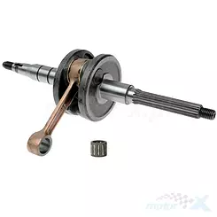 Wał korbowy, sworzeń tłoka 10mm, Top Racing Standard Italjet Bazooka