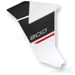 NAKLEJKA BW00 "800" OSŁONY PRZEDNIEJ LEWEJ  QJ SRT 800 S / SRT 800 SX