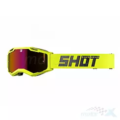 Gogle Shot Racing Iris 2.0 Solid Neon Yellow Glossy