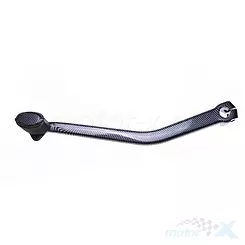 Dźwignia rozrusznika nożnego, carbon, na wałek 15mm, WM Motor, Vespa P150X, 125/150/200, PX-PE