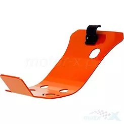 Osłona silnika dolna, aluminiowa, pomarańczowa, Crosspro Motocross MX