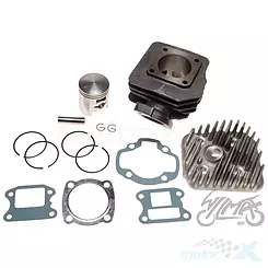 Cylinder kompletny z głowicą 47.00mm 70cc sworzeń 12mm Honda Dio / Kymco / SYM