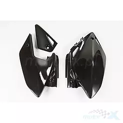 Osłony tylne górne komplet czarny UFO Plast Honda CRF 450 X 05-16