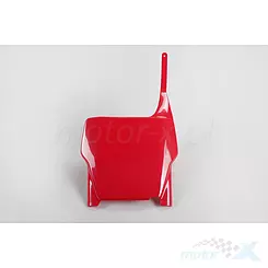 Tablica na numer startowy czerwona UFO Plast Honda CR / CRF 04-07