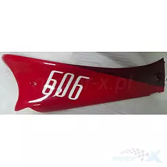 Osłona progowa prawa bordowa "606" Junak