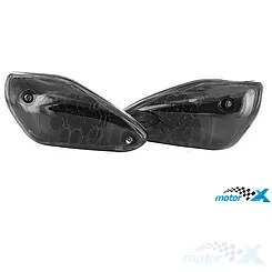Kierunkowskazy przednie STR8 LED Black Line, MBK Nitro / Yamaha Aerox (E)