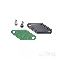 Pokrywka dozownika oleju, czarna, WM Motor CNC, Minarelli AM 2T LC