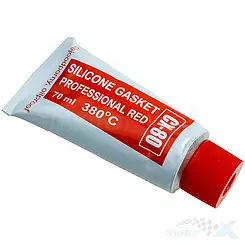 Uszczelniacz silikonowy czewony CX80 Professional 380C 70ml