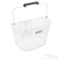 Koszyk rowerowy Electra honeycomb drobna siatka biały 5251458
