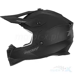 Kask motocyklowy Cross Offroad Nox N633 Czarny Mat