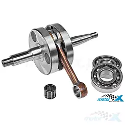 Wał korbowy Parmakit High Power 110cc korbowód 90mm / skok 46mm Minarelli AM6 / 1E40MB 50 2T LC