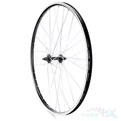 Felga przednia, koło rowerowe 26", MTB, O/AG MOTORS V, (1), czarna, piasta GL-B40F, 36 szprych, nakrętki