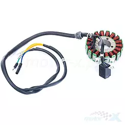 Stator iskrownik, stojan alternatora, 18 cewek, Zipp Scrambler 125