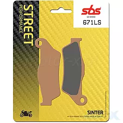 Klocki hamulcowe spiekane SBS Sinter Street 671LS