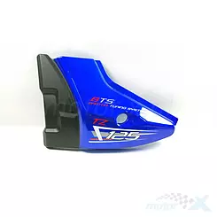 Osłona tylna dolna lewa niebieska Barton TZ 125 4T