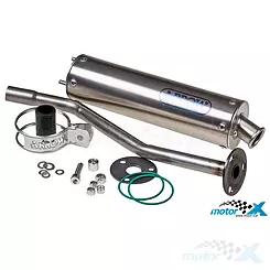 Końcówka wydechu Arrow Enduro Titanium, Derbi Senda 2000, DRD / Gilera RCR, SMT (E)