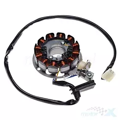 Stator iskrownik, stojan alternatora 12 cewek Minarelli AM6