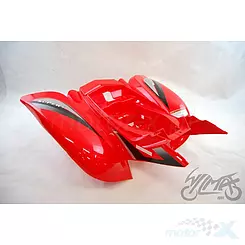 Osłona tylna główna ATV XY150ST AUTOMAT czerwony