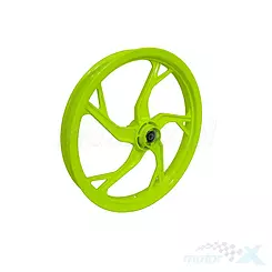 Felga przednia 17x1.85", zielona, Junak 906 / Romet Division 50