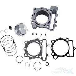 Cylinder kompletny 77.00mm 250cc,  Cylinder Works Standard Bore High Compression (14.3:1) 30012-K02HC, Kawasaki KX 250F