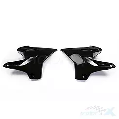 Osłony chłodnicy czarne UFO Plast Yamaha YZ 125 / YZ 250 15-21