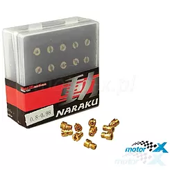 Dysze główne M4, GY6 50 4T (139QMB / 139QMA) / Keihin, zestaw 10szt (80-98)