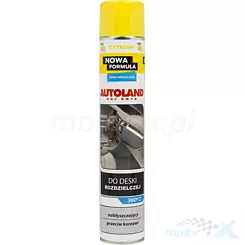 Środek do czyszczenia deski rozdzielczej, do plastiku i drewna, Autoland Cytryna, spray 750ml